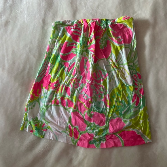 Lily Pulitzer Tyra Strapless Tube Top - Picture 4 of 10